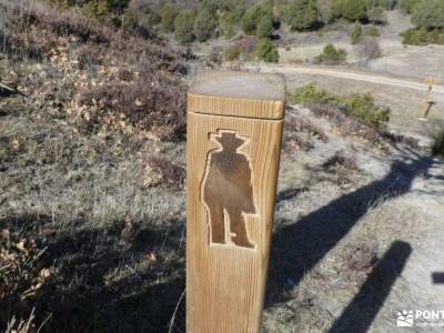 Paisajes Cine:El Bueno, el Feo y el Malo;sierra madrid rutas andar correctamente valle batzan activi